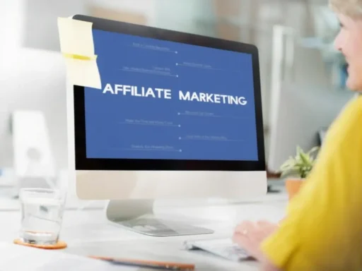 Un gráfico que ilustra el funcionamiento del programa de afiliados de Amazon.